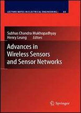 Advances In Wireless Sensors And Sensor Networks (lecture Notes In Electrical Engineering)