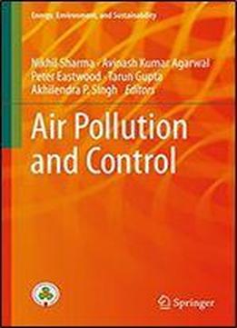 Air Pollution And Control (energy, Environment, And Sustainability)