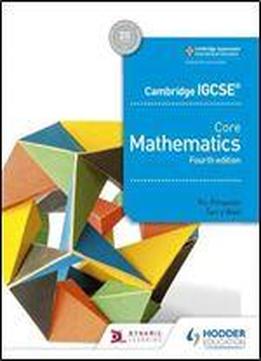 Cambridge Igcse Core Mathematics 4th Edition