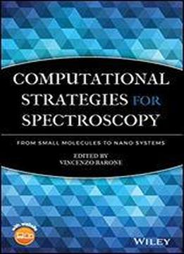 Computational Strategies For Spectroscopy: From Small Molecules To Nano Systems