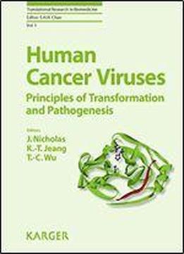 Human Cancer Viruses: Principles Of Transformation And Pathogenesis