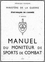Manuel De Moniteur De Sports De Combat