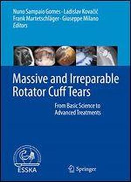 Massive And Irreparable Rotator Cuff Tears: From Basic Science To Advanced Treatments