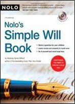 Nolo's Simple Will Book