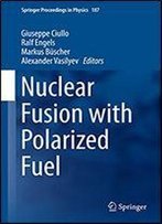 Nuclear Fusion With Polarized Fuel (Springer Proceedings In Physics Book 187)