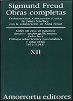 Obras Completas - Tomo Xii Sobre Un Caso De Paranoia (Spanish Edition)