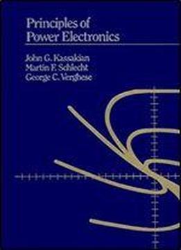 Principles Of Power Electronics (addison-wesley Series In Electrical Engineering)