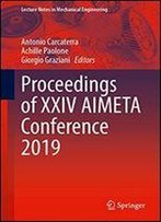 Proceedings Of Xxiv Aimeta Conference 2019