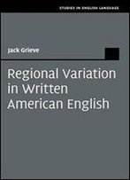 Regional Variation In Written American English