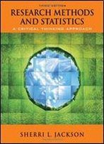 Research Methods And Statistics: A Critical Thinking Approach