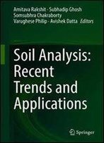 Soil Analysis: Recent Trends And Applications