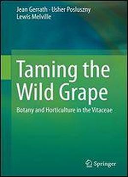 Taming The Wild Grape: Botany And Horticulture In The Vitaceae