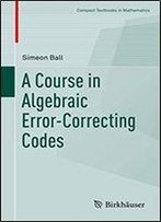 A Course In Algebraic Error-Correcting Codes