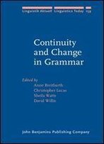 Continuity And Change In Grammar