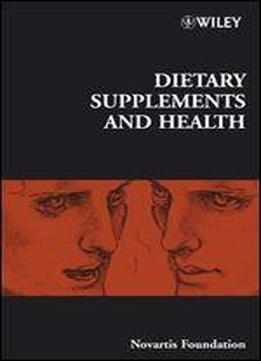 Dietary Supplements And Health