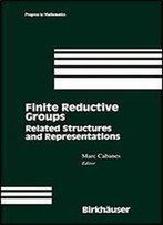 Finite Reductive Groups: Related Structures And Representations: Proceedings Of An International Conference Held In Luminy, France (Progress In Mathematics)