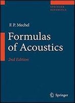 Formulas Of Acoustics (springer Reference)