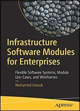 Infrastructure Software Modules For Enterprises: Flexible Software Systems, Module Use-cases, And Wireframes