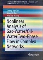 Nonlinear Analysis Of Gas-Water/Oil-Water Two-Phase Flow In Complex Networks