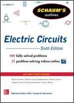 Schaum's Outline Of Electric Circuits, 6th Edition